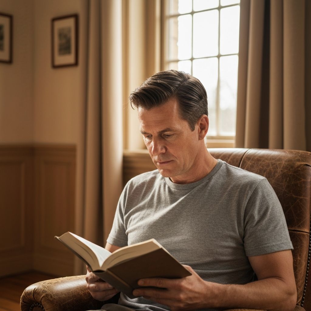 Personne lisant dans la lumière naturelle près d'une fenêtre